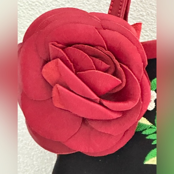 Moschino vintage fringes bag excellent condition embroidery & leather to die4🔝 - Picture 4 of 10